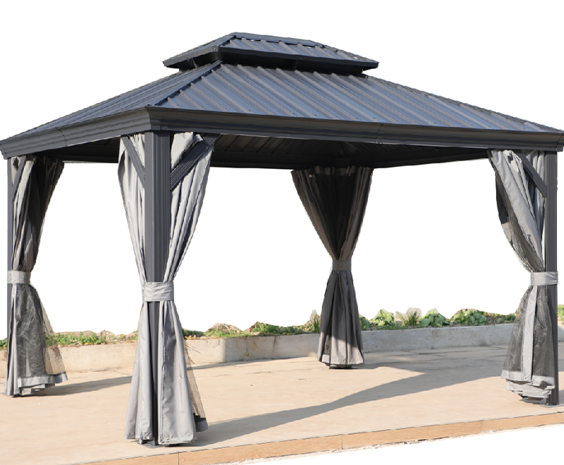 10x12ft metalen dakpaviljoen