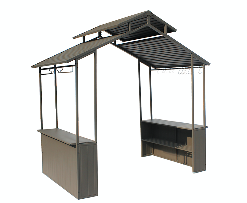 2,5*1,5*2,5m waterdichte barbecueschuur voor buiten